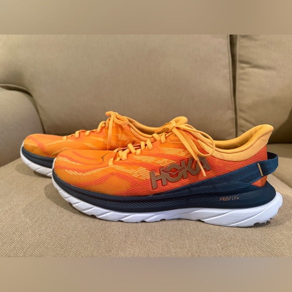 Hoka One One Mach 4 Running Shoes Mens Size 10 Supersonic Radiant Yellow - Picture 5 of 9